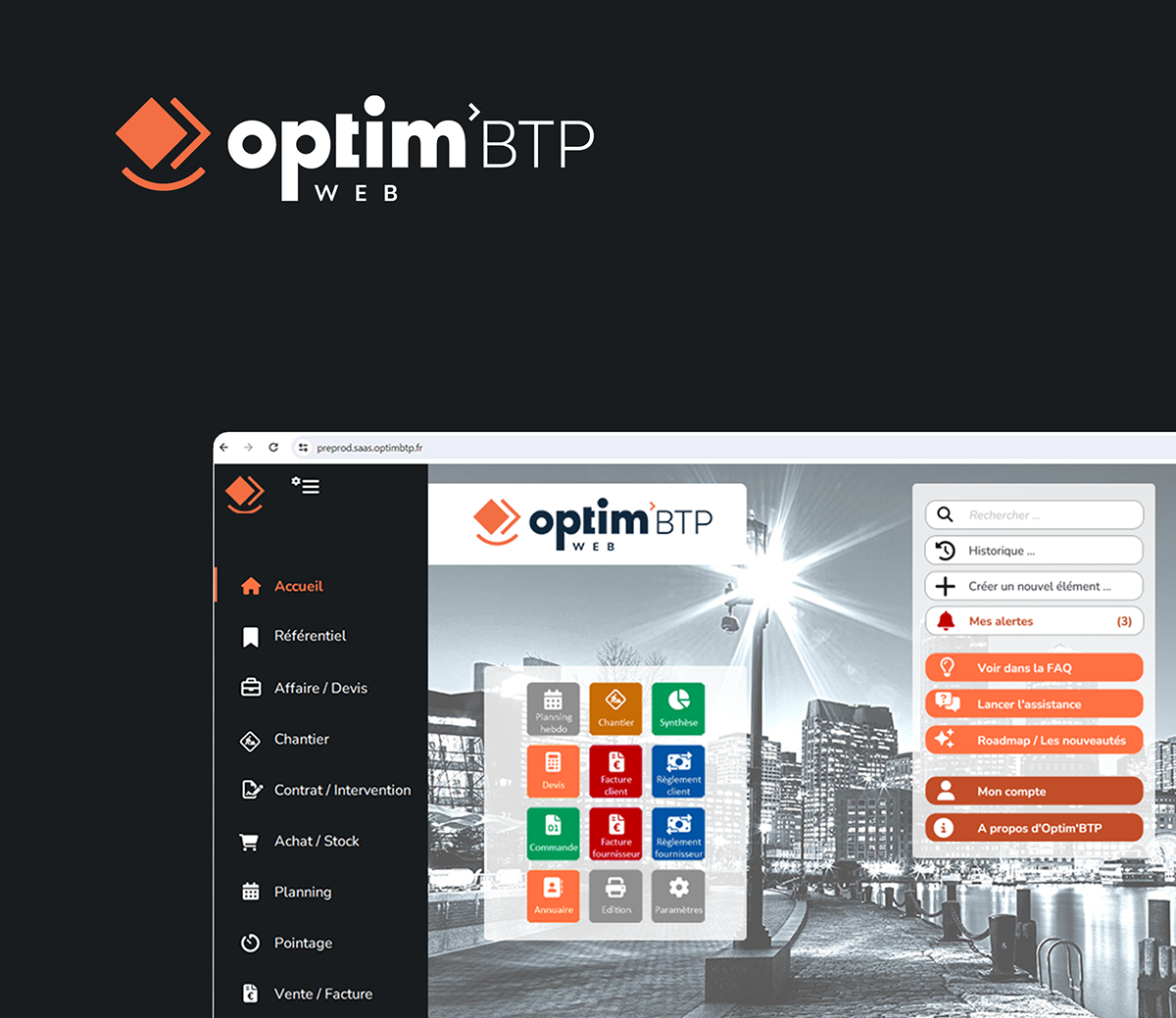 optim dashboard login